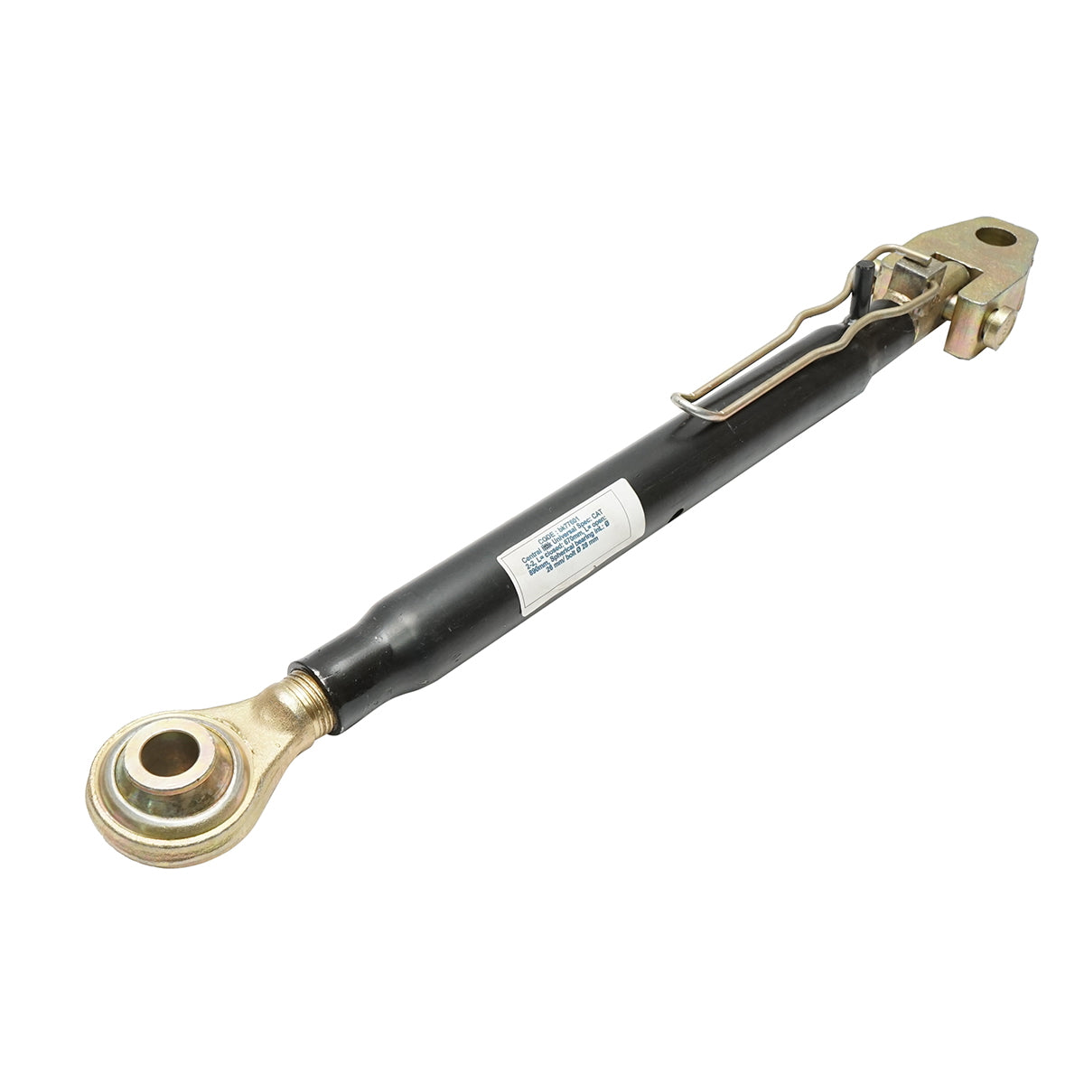 Univerzális központi vonórúd, CAT 2-2, 670x890 mm, csapágy 26 mm, Breckner Germany