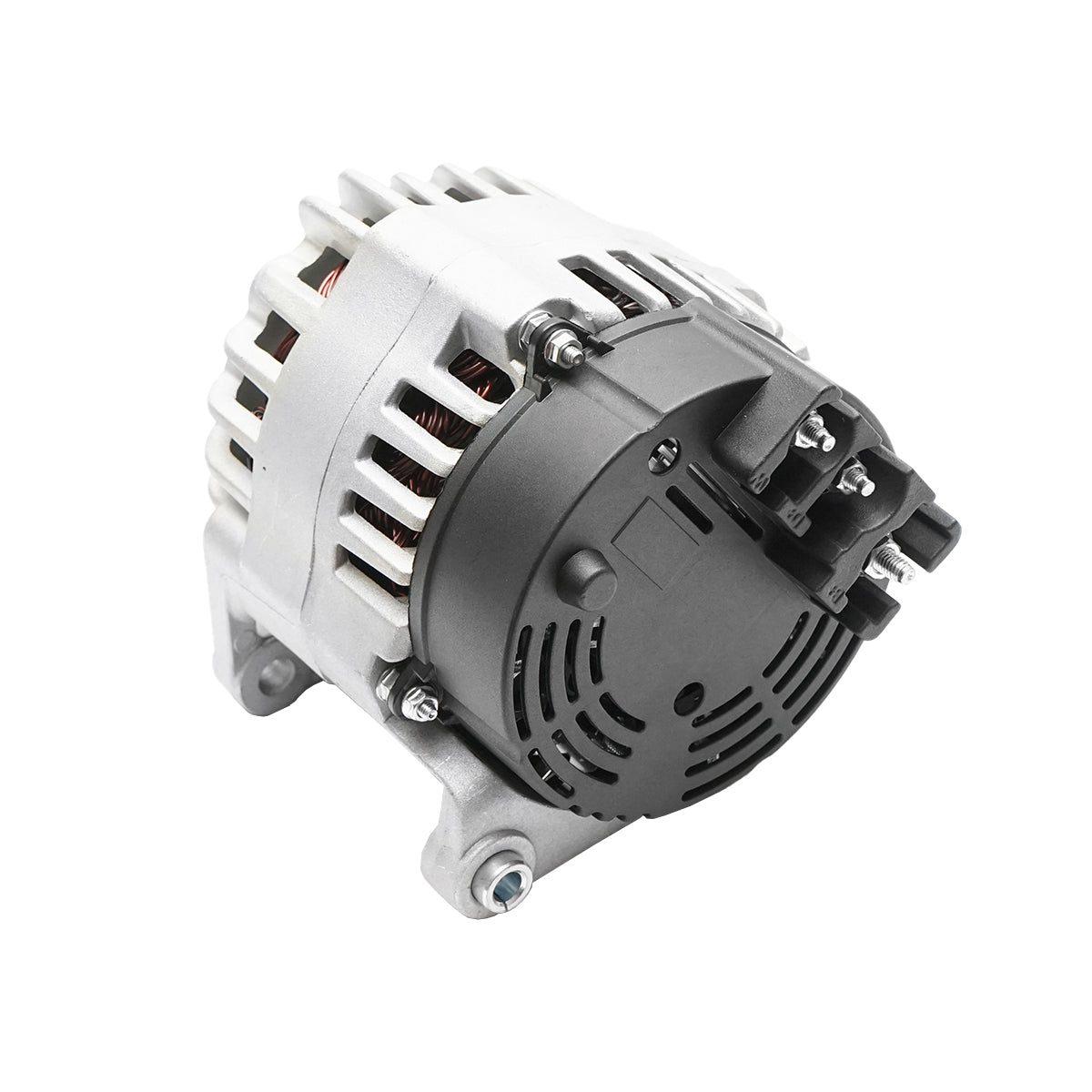 Generátor 12V Perkins motorhoz, 85 Ah kapacitással, 17 mm átmérőjű tengellyel Erdei traktorhoz