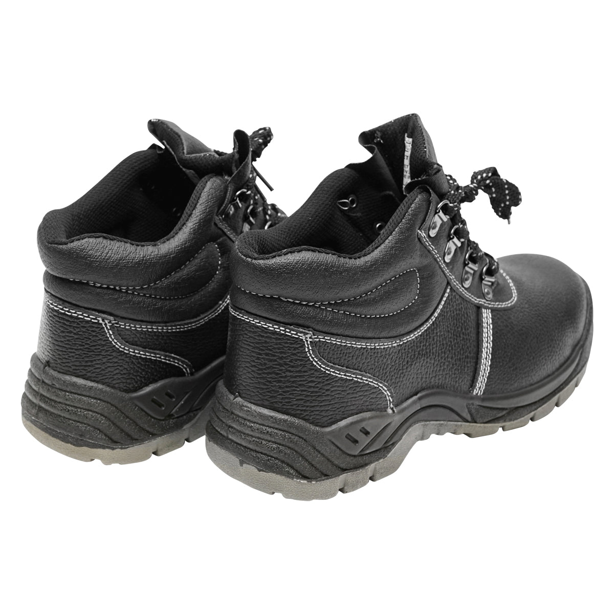 Védőbakancs, 45-ös méret, acél lábujjvédővel és talplemezzel, típus: 5003