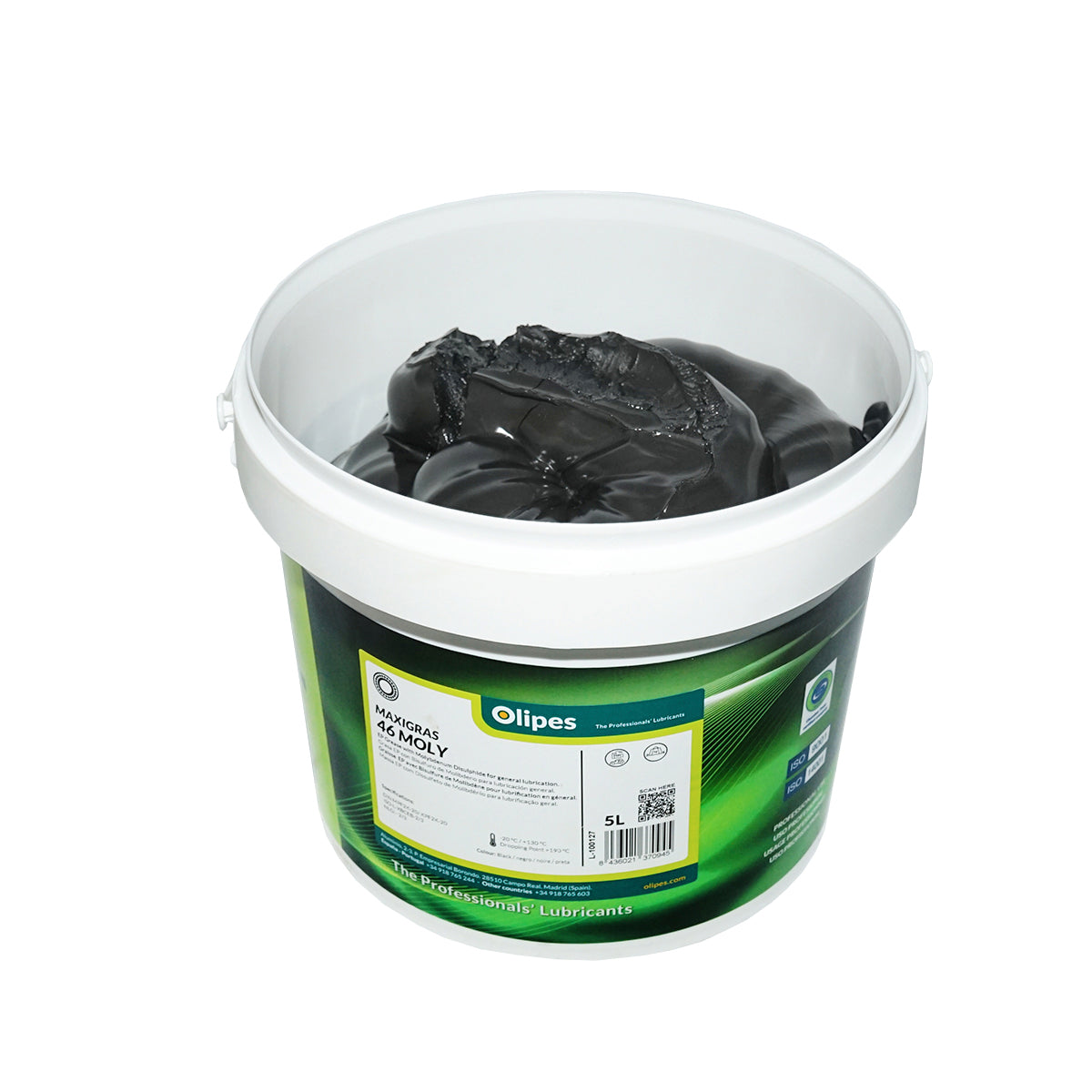 Olipes MAXIGRAS 46/2 lítium bázisú zsír molibdén-diszulfiddal, 5L