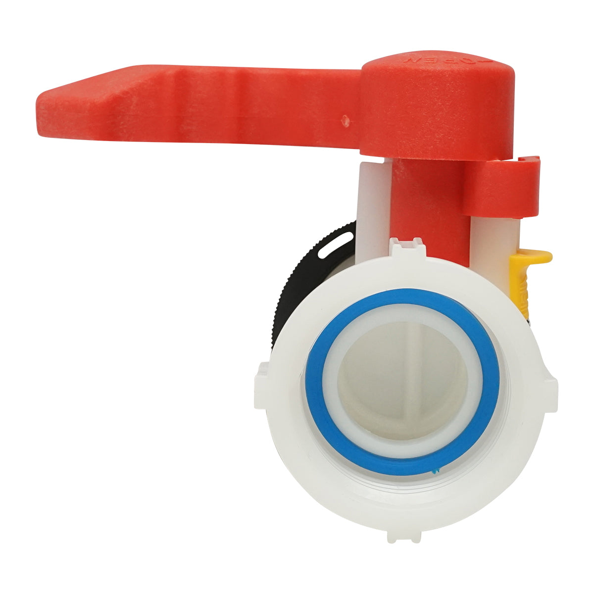 IBC tartály csap, belső-külső menetes, 62 mm, Autospeed