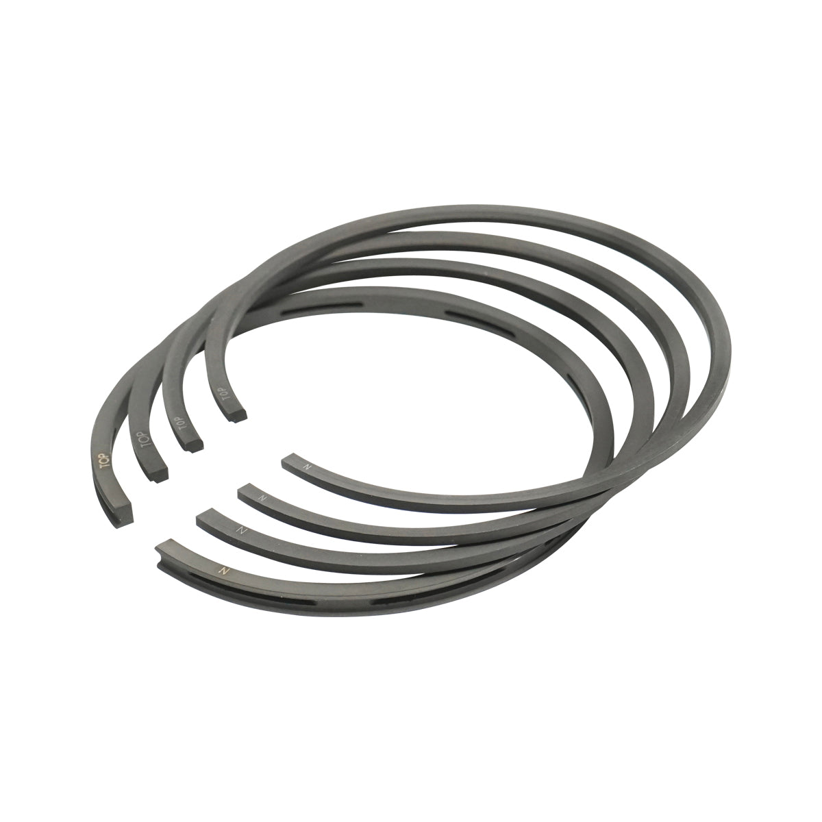 Dugattyúgyűrű készlet 80 mm átmérővel 2,5 mm + 2,5x2,5x4 mm méretben kompresszor dugattyúhoz Perkins motoros Erdei traktorhoz