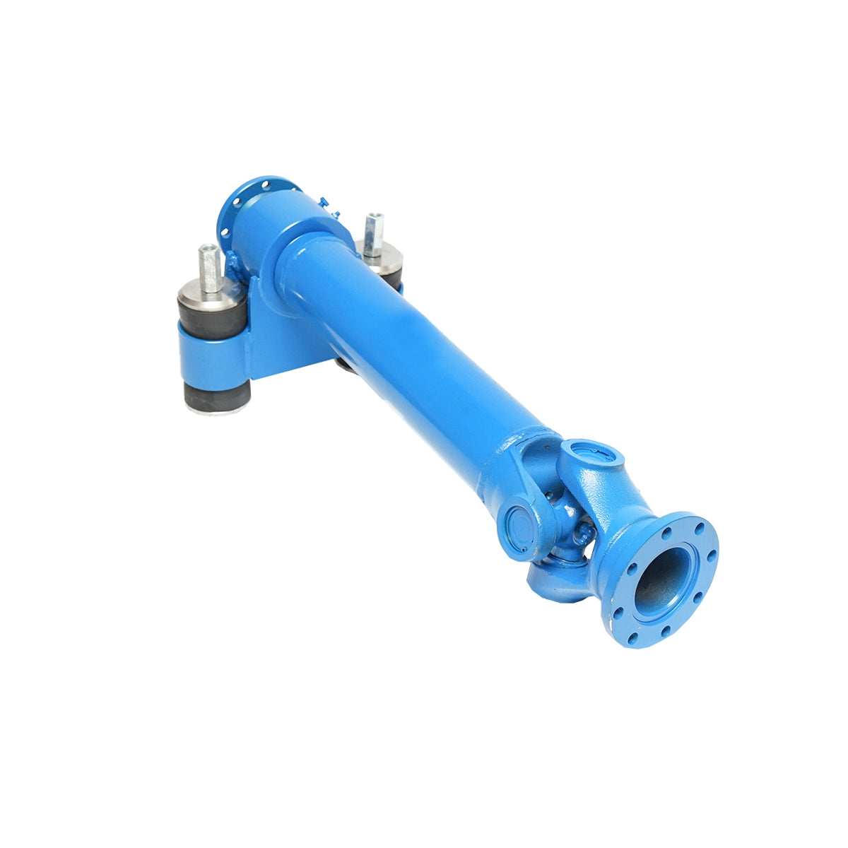 Köztes kardántengely 708 mm csapággyal, 10x10 mm peremmel, régi modellhez Erdei traktorhoz