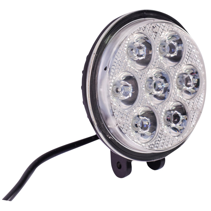 Lámpa, 7 LED-del, 10–30V, 21W, 60° sugárzási szög, flood típus, Breckner Germany