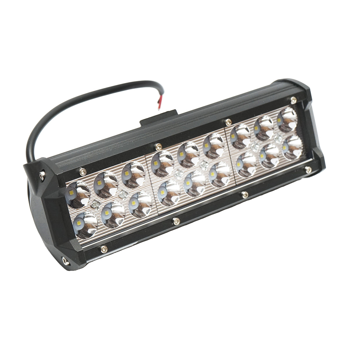 LED fényhíd, rúd típus, 12–24V, 54W, méret: 62x79x237 mm, Breckner Germany