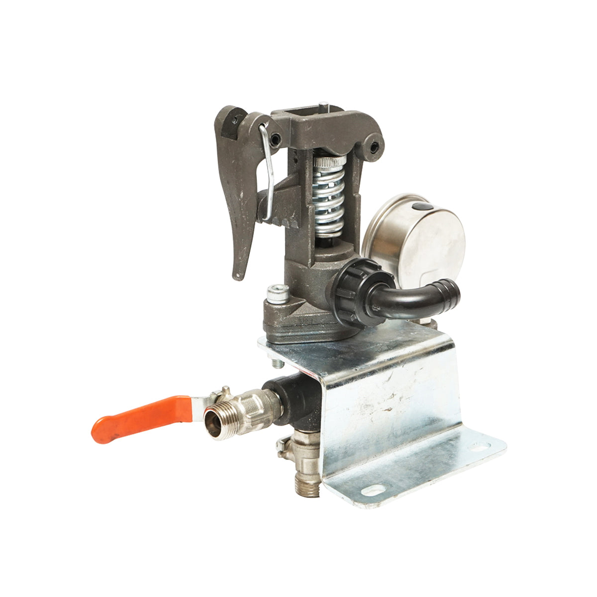 Fém osztóegység C50 glicerines nyomásmérővel permetezőgéphez