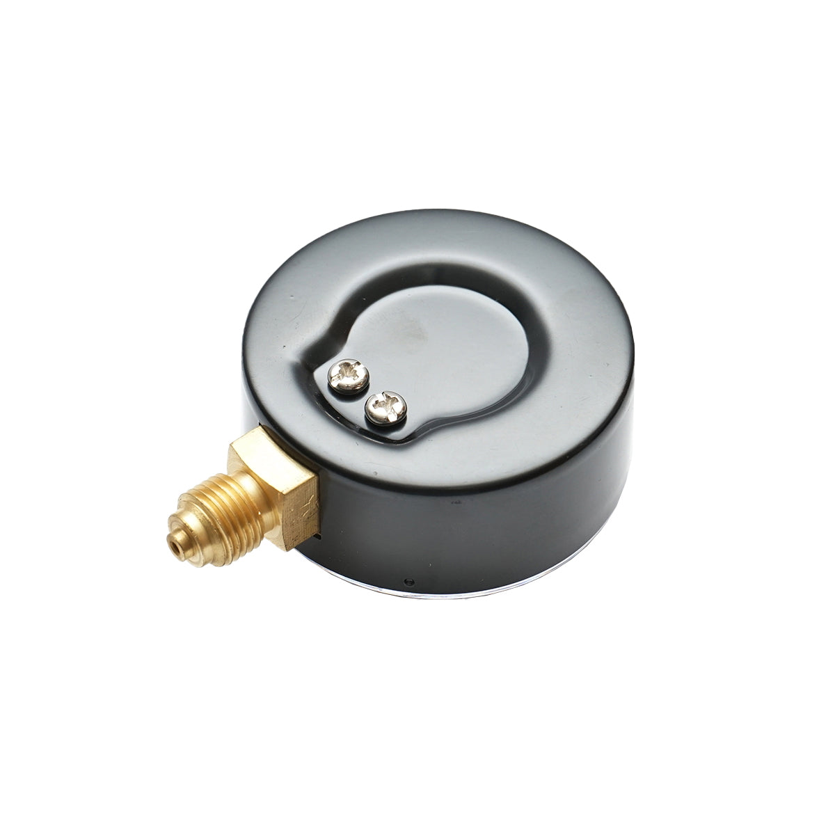 Fekete vákuummérő óra, 63 mm átmérő, tehénfejő géphez, Breckner Germany