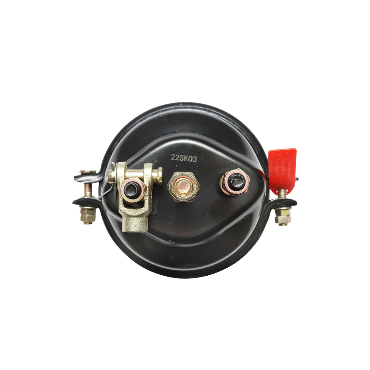 Fékkamra T16 csörlőhöz, erdészeti traktorhoz, M16x1.5 mm menet, M12x1.5 mm csavar