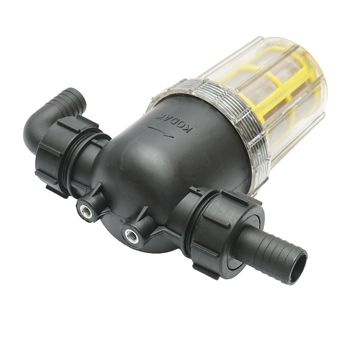 Átlátszó szűrő membránszivattyúhoz, Ø25, permetezőgéphez