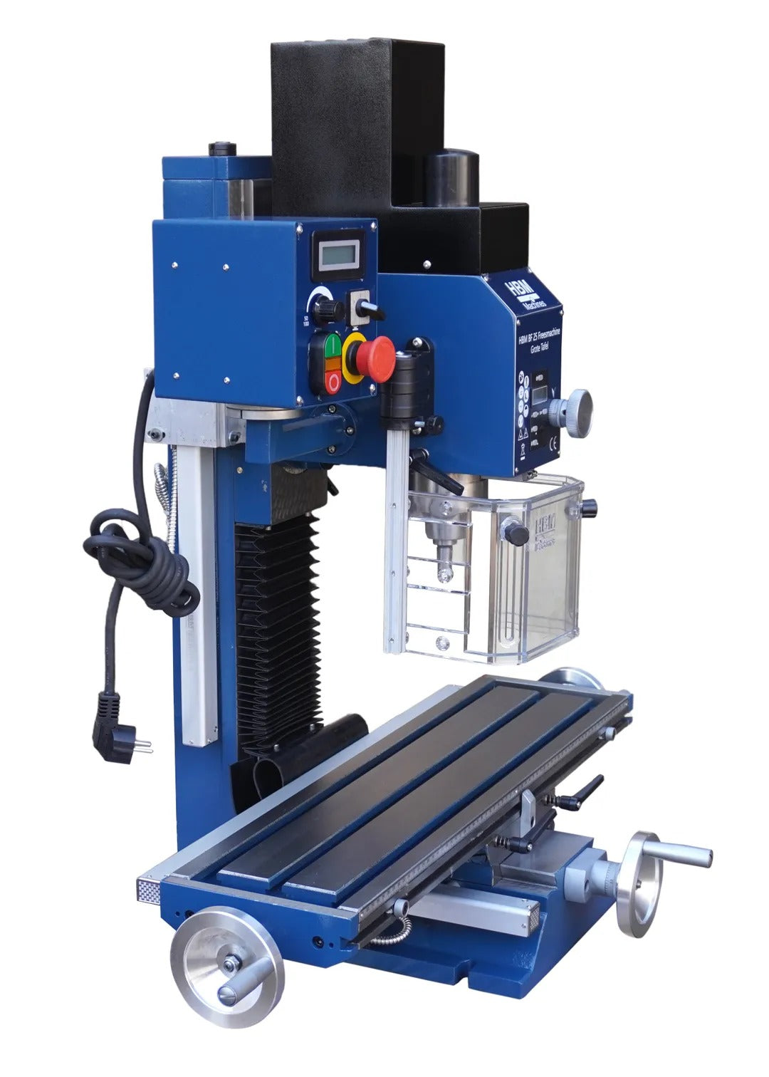 DIGITÁLIS KIJELZŐS FÚRÓ ÉS FELSŐMARÓ GÉP BF 25 750 W 230 V