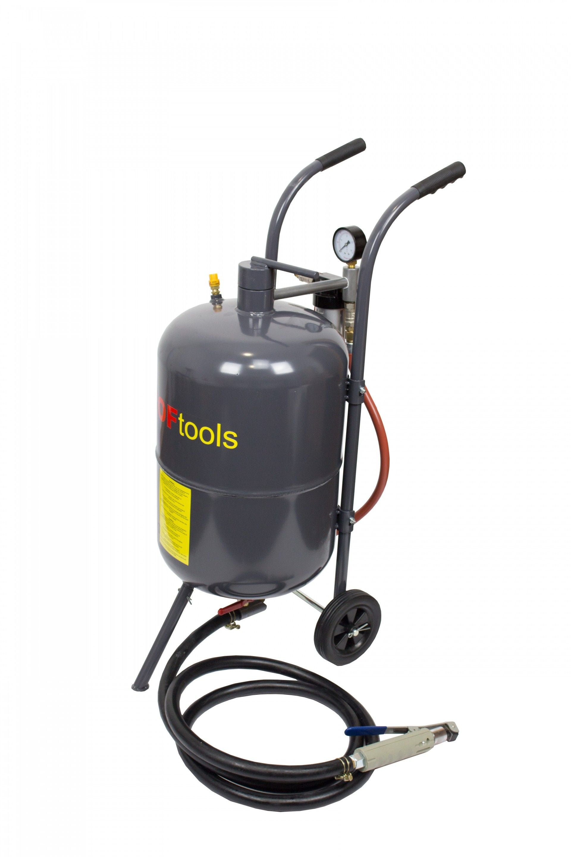 40 l-es KROFTOOLS külső homokszóró