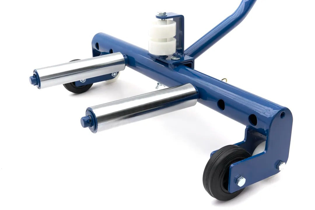 TEHERAUTÓ KERÉK- ÉS GUMIABRONCS SZÁLLÍTÓ KOCSI, 250 KG TEHERBÍRÁS HBM MACHINES