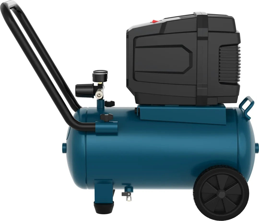 OLAJMENTES HALK KOMPRESSZOR HBM HOLLANDIA 24 L 8-10 BAR 140 L/PERC GÖRGŐKKEL ALACSONY KARBANTARTÁSI IGÉNNYEL