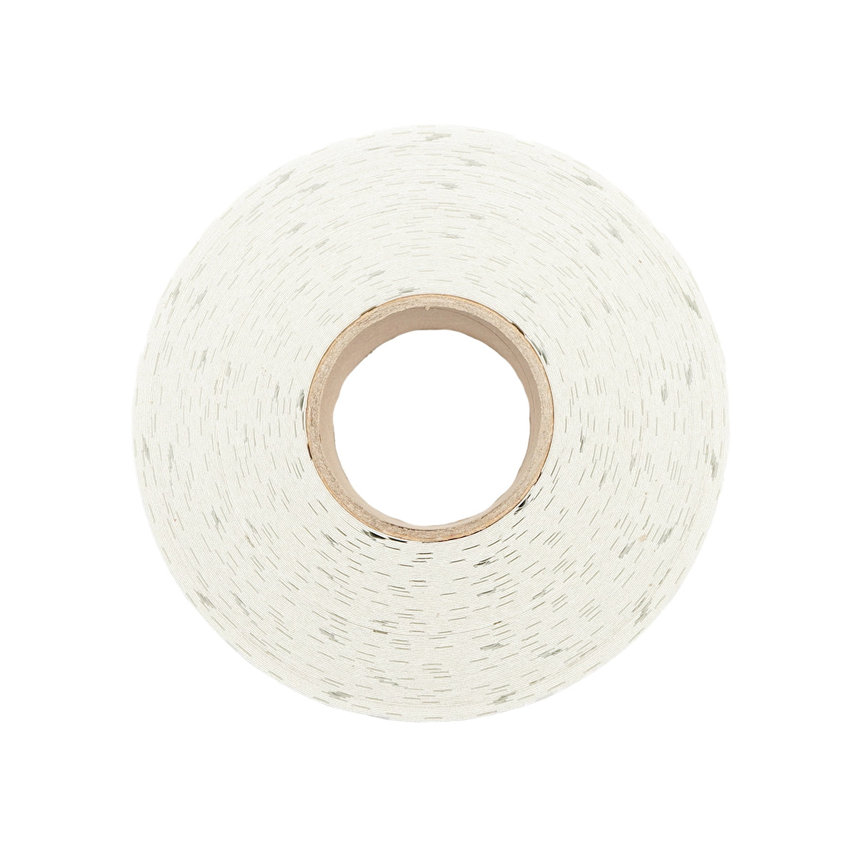 Fényvisszaverő szalag, fehér, szaggatott, ponyvához – 38 m