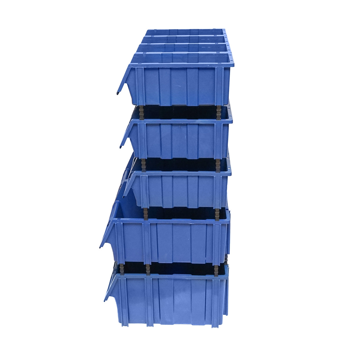 ALKATRÉSZTÁROLÓ ÁLLVÁNY 16 TÁROLÓ DOBOZZAL, KÉK MŰANYAG 680X510X1100MM