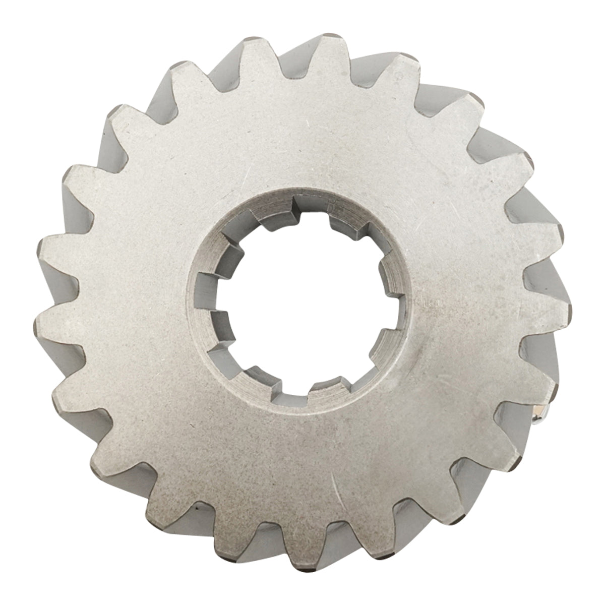 Végáttétel tengely fogaskerék Z=21 (középen Z=8) erdészeti traktor hajtóműhöz