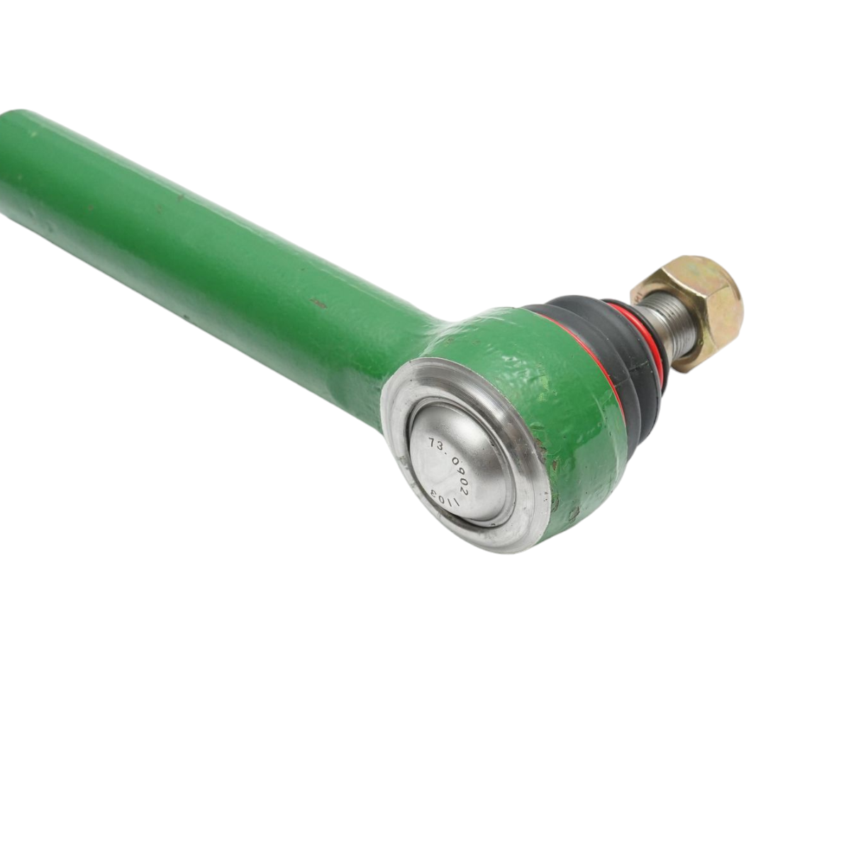 Gömbfej 225 mm hosszúságban, jobb menetes 22x1.5, kúp 23.5/25.5 mm, John Deere, Deutz-Fahr gépekhez, RE271441