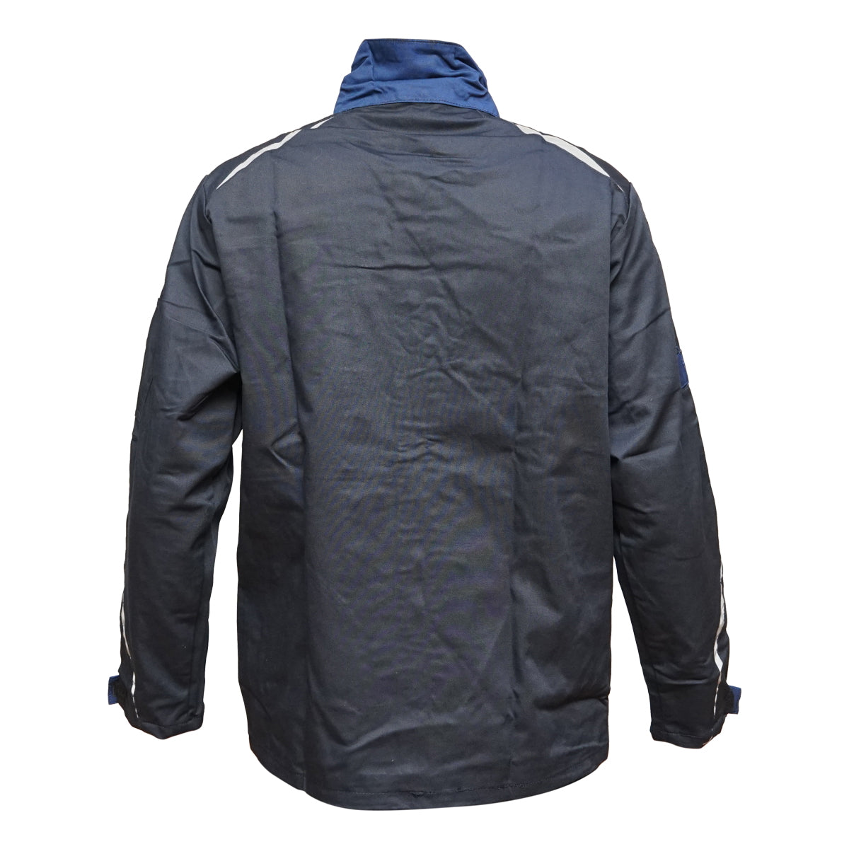 Munkadzseki, poliészter-pamut keverék, sötétkék, S méret, Breckner Germany