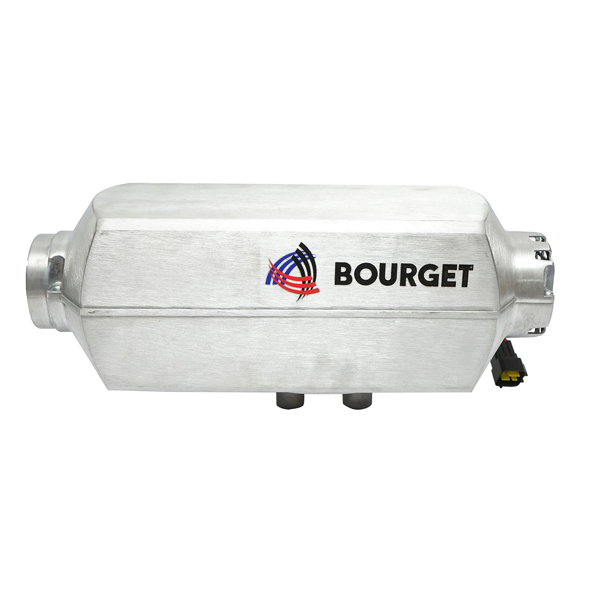 Állóhelyzeti fűtés, gazdaságos sirocou 12–24V, 5KW, LCD kijelzővel és távirányítóval, Bourget, aluminium