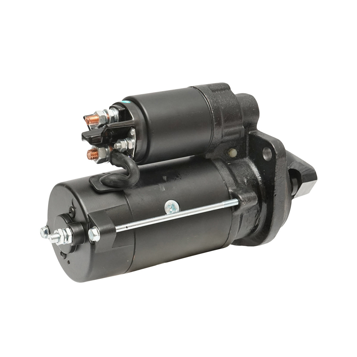 Indítómotor 12V 3.2 kW teljesítménnyel Perkins motoros Erdei traktorhoz Breckner Germany gyártmány