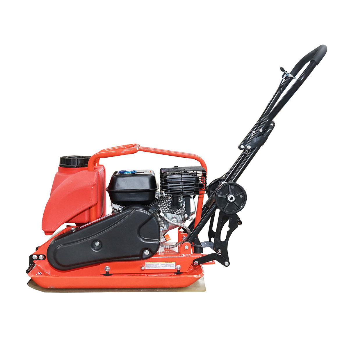 Lapvibrátor C100-A, 690×460 mm munkafelülettel, Euro 5 szabványú motorral, 196 cm³ / 6,5 LE, 5400 ford./perc, 106 kg, víztartállyal, Breckner Germany