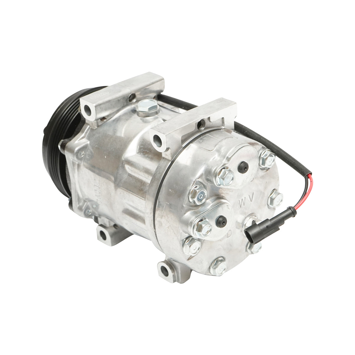 Klímakompresszor A/C New Holland, Case IH, Steyr gépekhez, OEM kód: 87709785, 87802912, Breckner Germany