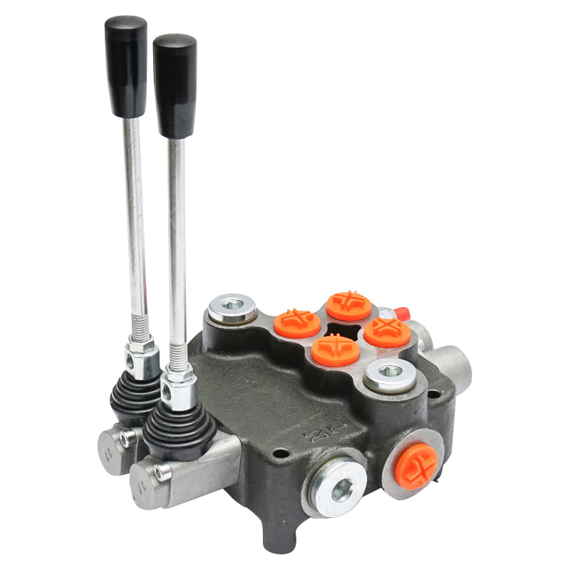 Hidraulikus osztómű 2 karral, M22x1.5 csatlakozással, 80 l/perc átfolyással Erdei traktorhoz Breckner Germany gyártmány