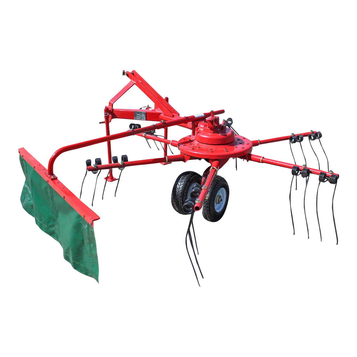 Rotációs gereblye, pók típusú munkaszélesség 1,80m, teljesítményigény 15-50CP, 6 karral 220Kg Konig Traktoren