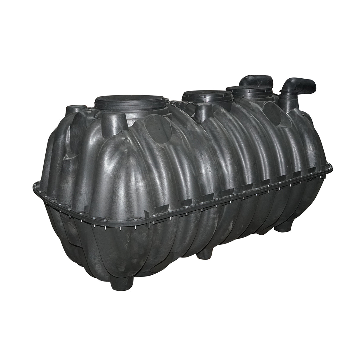 Szippantható szennyvíztartály 1500L, vízszintes, háromrekeszes, 1–6 fő részére