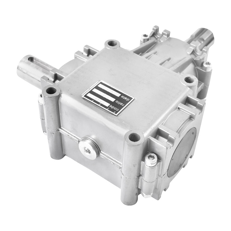 Szárzúzó hajtómű, 1:1 áttétellel, bordás + ékpályás tengellyel, nitrogéncsoport MA