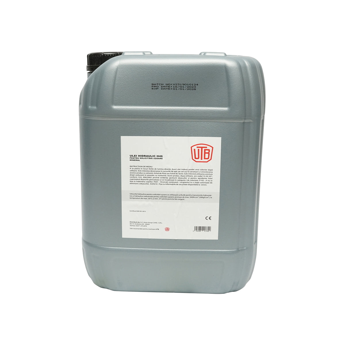 UTB H46 hidraulikaolaj, 20L