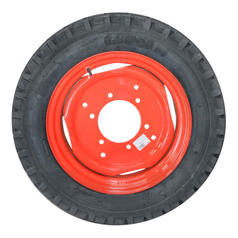 Komplett kerék 650/20, 10PR, F-2, szaggatott futófelület, első traktorkerék, UTB U-650
