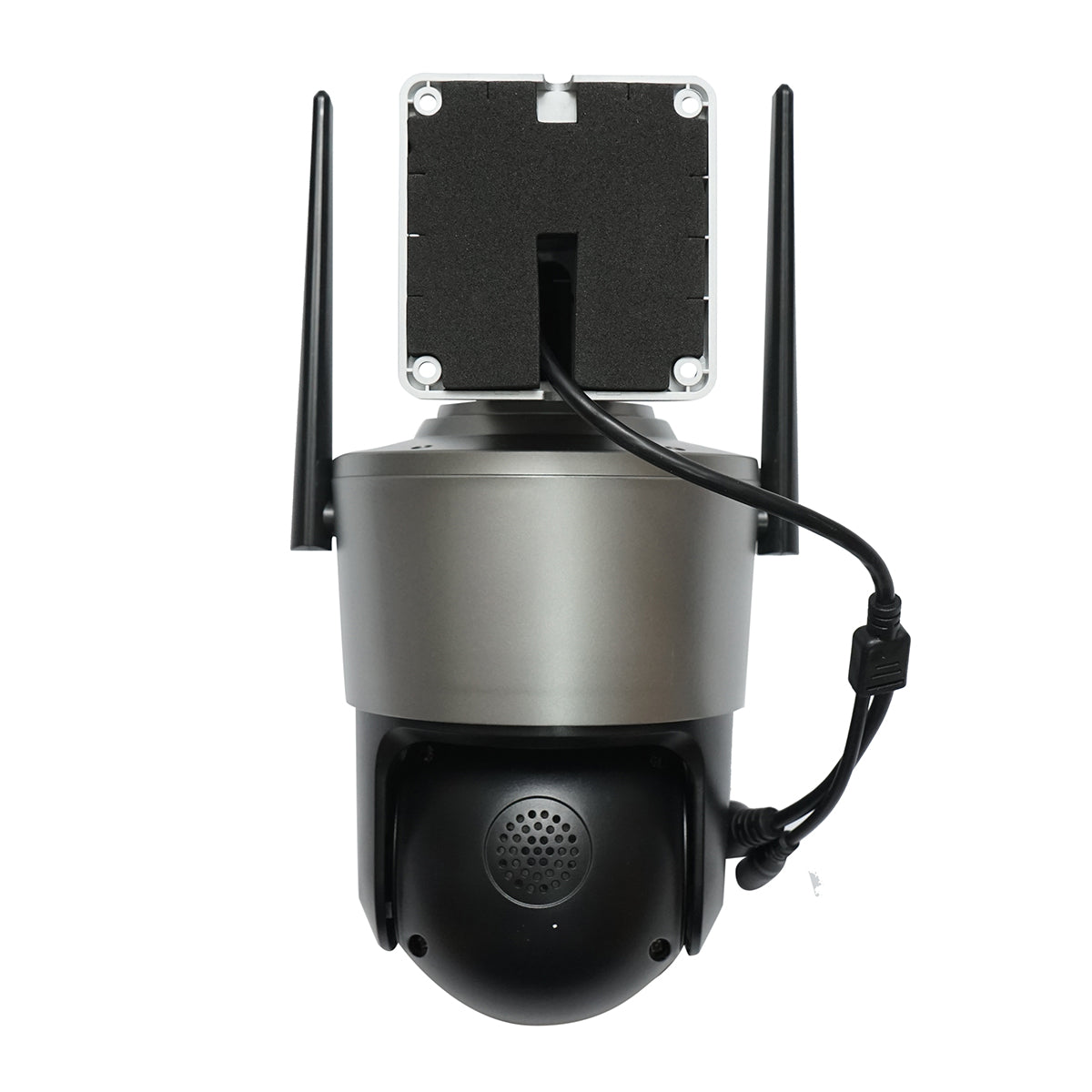 Felügyeleti kamera, 4 lencsével, 3 db 12 MP objektív, dupla CPU vezérlés, P2P WIFI 2.4GHz, PTZ, mozgásérzékelő, színes éjjellátás, AI emberi jelenlét felismerés, iCSee alkalmazás