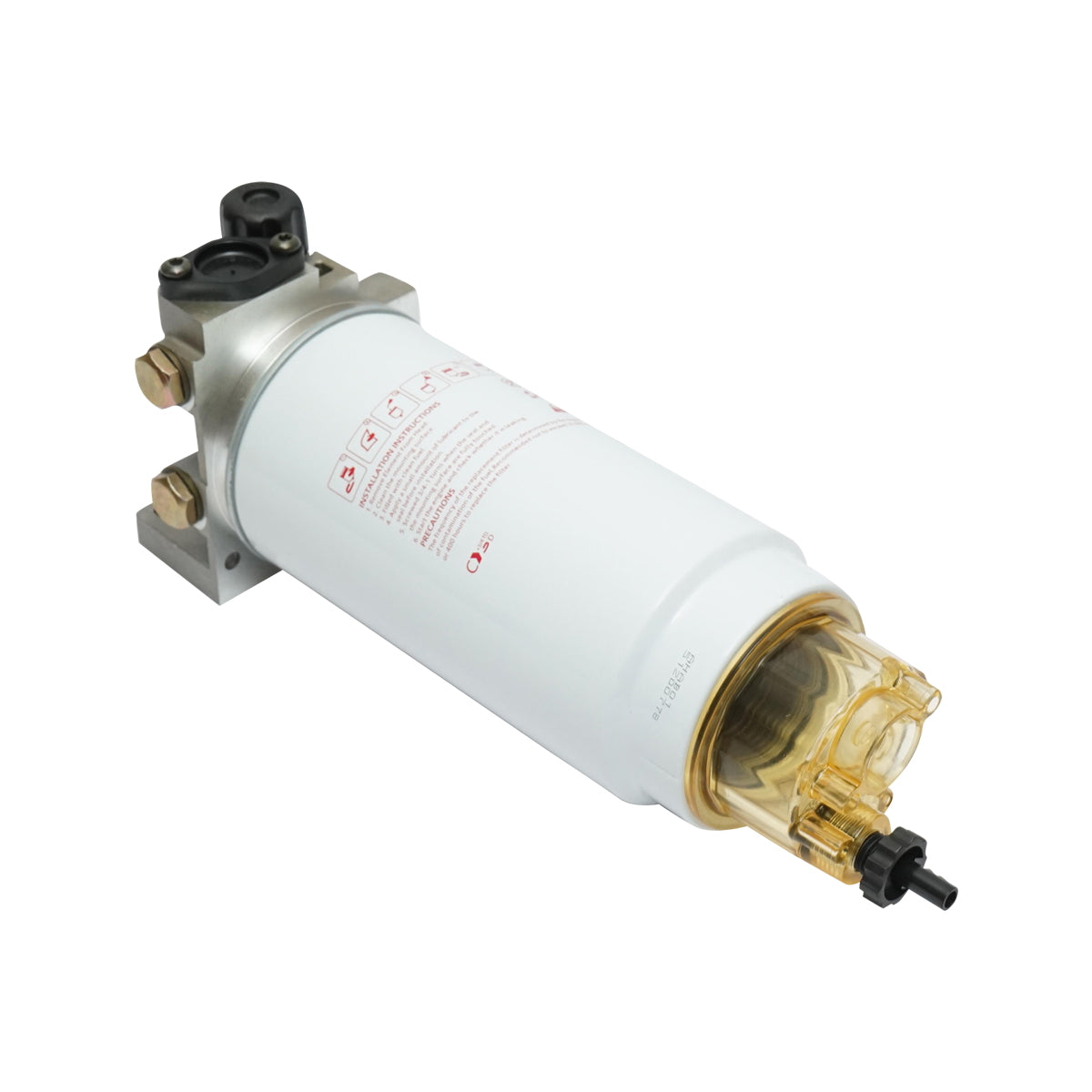 Üzemanyagszűrő egység vízleválasztóval Volvo, Claas, Deutz-Fahr, MAN, Liebherr típusokhoz, OEM: ACP0287890, 240 210.00, 51125017283