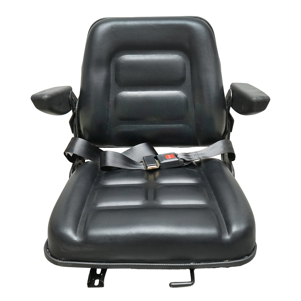 Univerzális ülés biztonsági övvel és kartámasszal mezőgazdasági vagy ipari gépekhez, targoncához