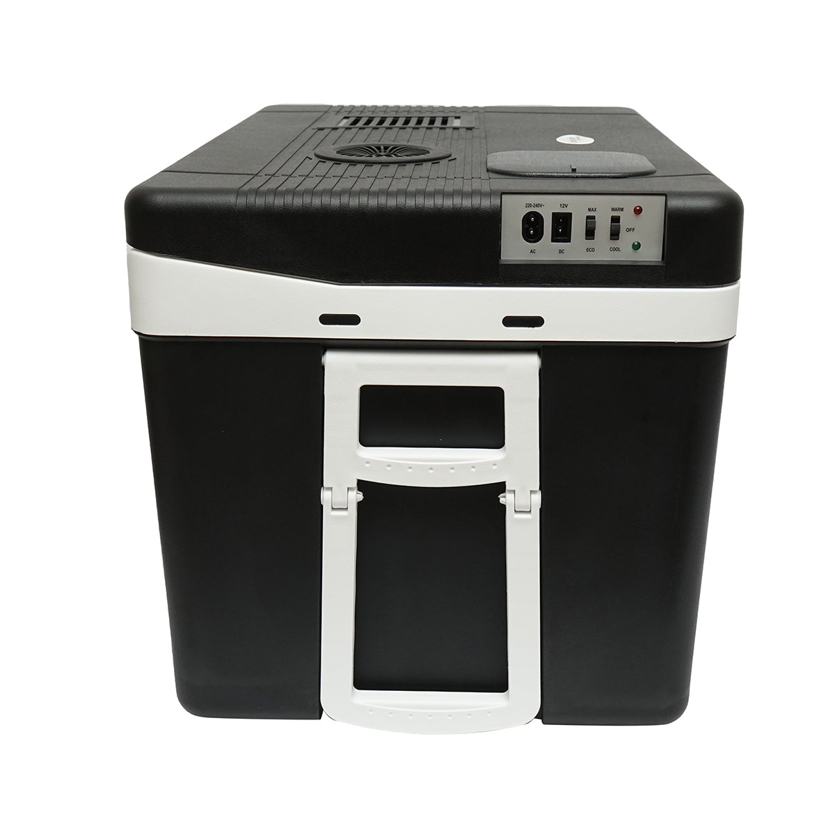 Termoelektromos hűtő 50L kapacitás 12V-os tápfeszültség 48W 220V adapterrel Breckner Germany