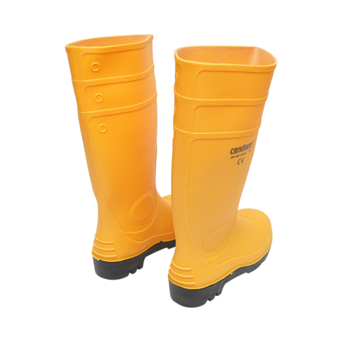 Munkavédelmi gumicsizma, sárga, 41-es méret, Crownman