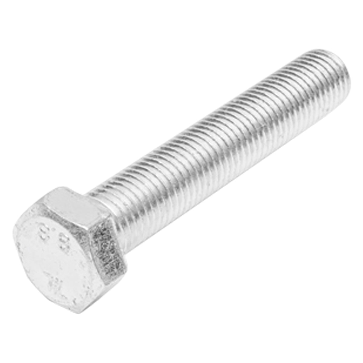 25 db-os készlet hatlapfejű csavar DIN 933-8.8 M16x90 mm