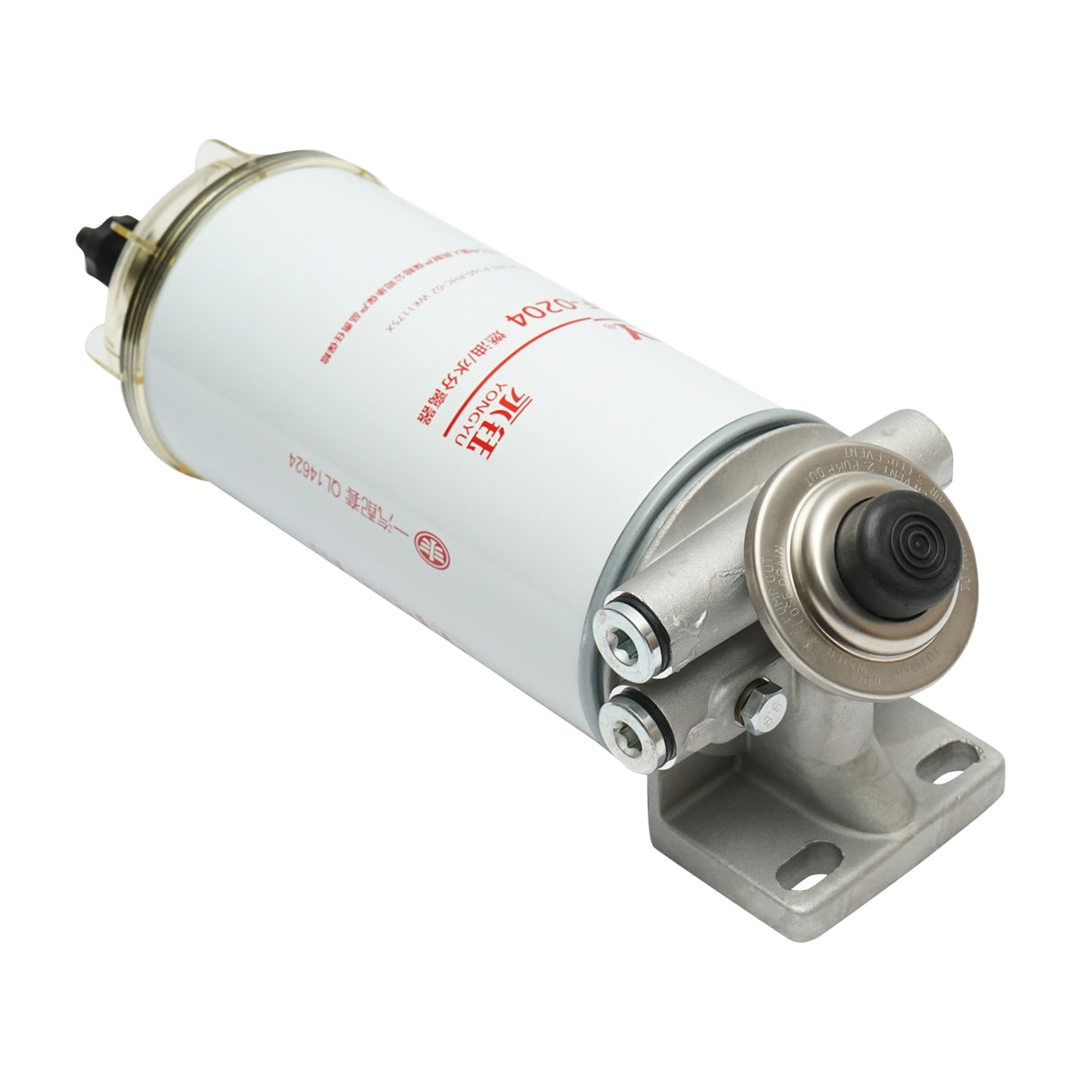 Dízel üzemanyagszűrő vízleválasztóval Iveco, Caterpillar, Deutz, Fiat, Ford, MAN, Volvo, Mercedes-Benz típusokhoz, OEM: 129-0372, 012924O4, 504166113, A0004771702, R120P