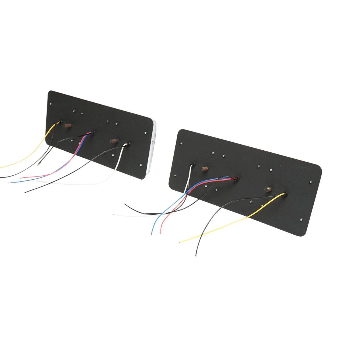 Hátsó LED lámpaszett, 3 funkcióval, 12–24V, 330x140 mm, Breckner Germany