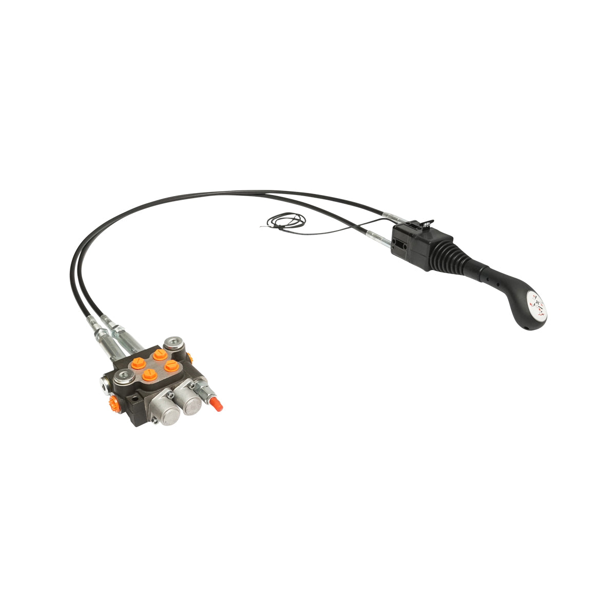 HIDRAULIKUS ELOSZTÓ P40 315 BAR 2 KÖRÖS, JOYSTICK, KÁBEL 1,5M 40L/MIN