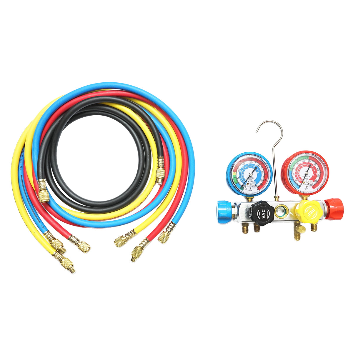 AUTÓ LÉGKONDICIONÁLÓ TESZTELŐ KÉSZLET R22, R32, R134A, R410A