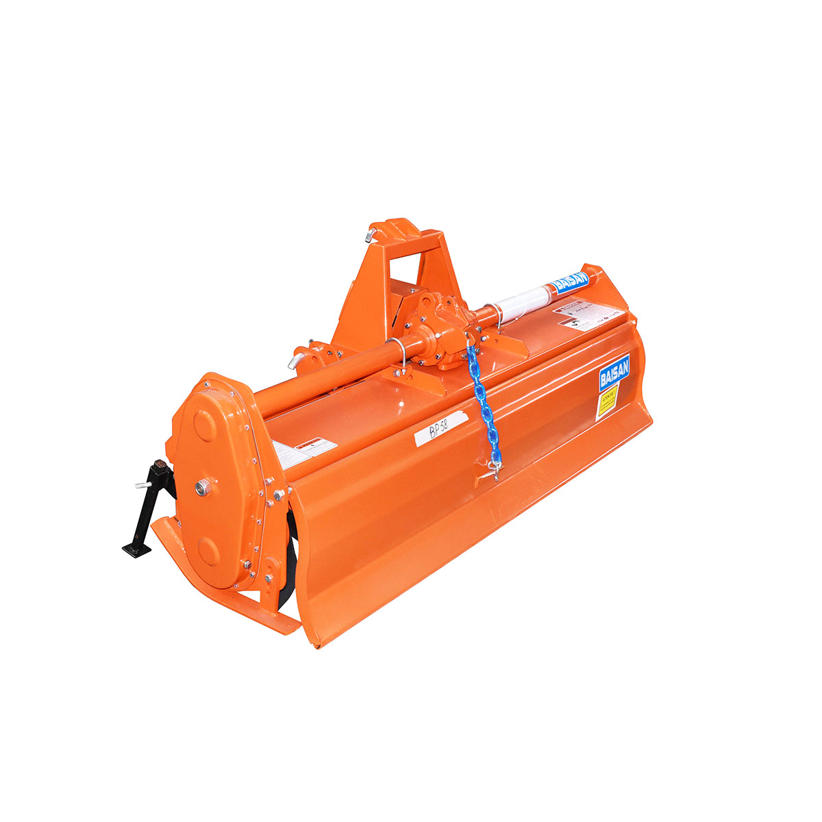Baisan TS74 szárzúzó hárompontos felfüggesztéssel, 180 cm széles, 50–55 LE
