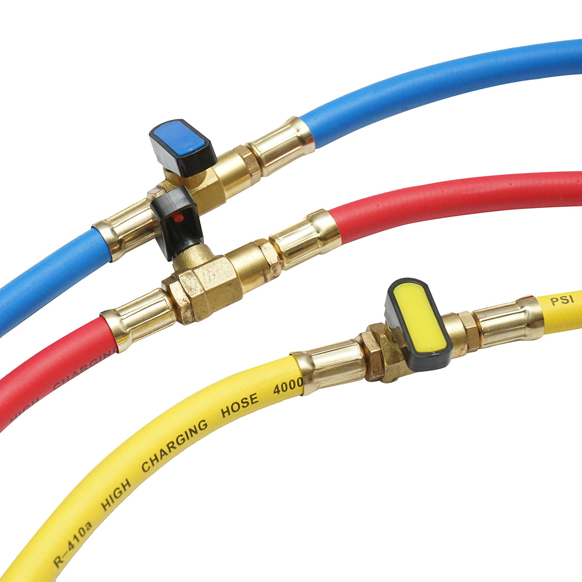 TÖMLŐKÉSZLET 180 CM 3 SZÍNŰ CSAPOKKAL R-410A FREON FELTÖLTÉSHEZ