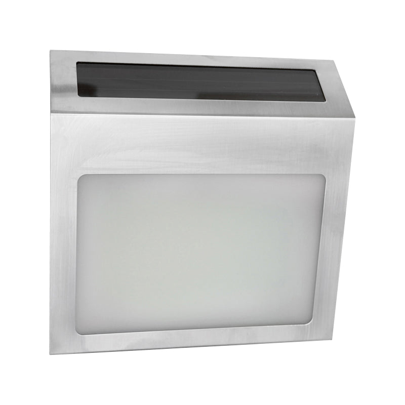 LED lámpa 0,18W, házszám kijelzéssel, 2V/80mA napelemmel és 1,2V/1200mAh akkumulátorral, Breckner Germany