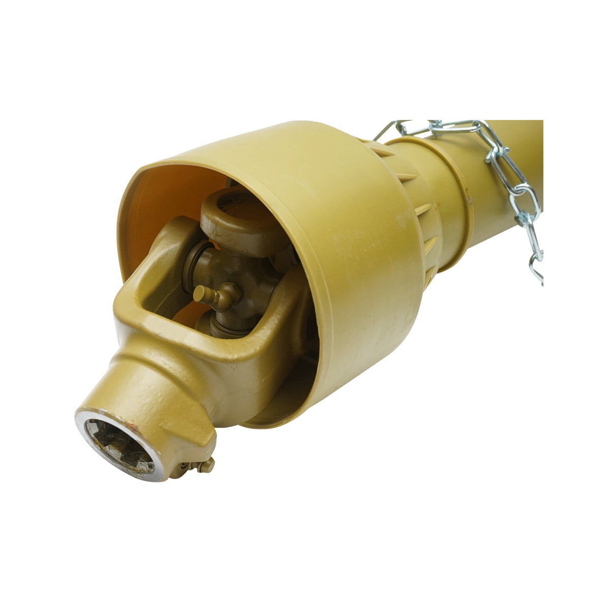 Kardántengely 1000 mm, T4, kereszt 27x74,6 mm, háromszög alakú csővel, 1 3/8" Z=6