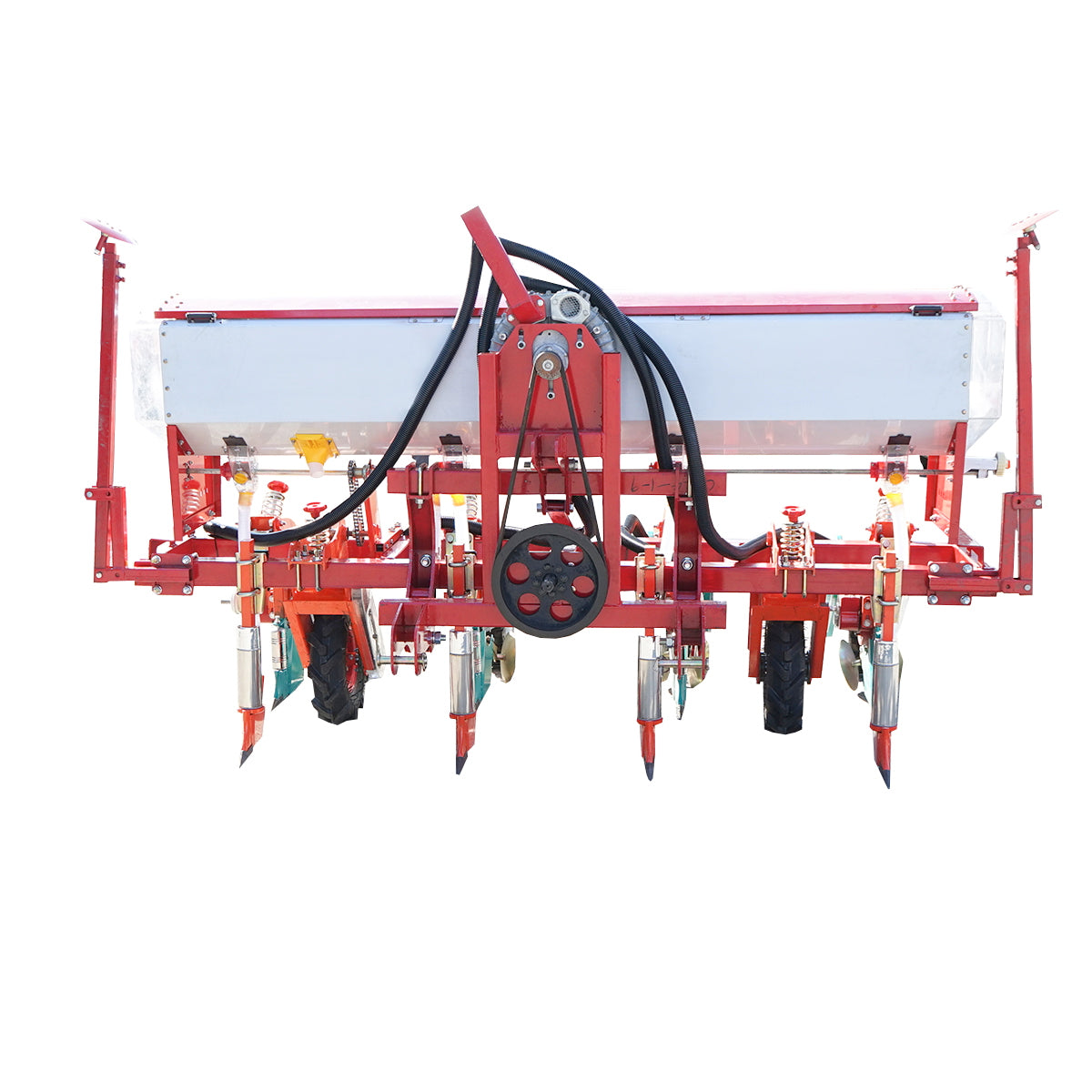 Kukorica vetőgép, 4 szektoros, vákuumos – Konig Traktoren