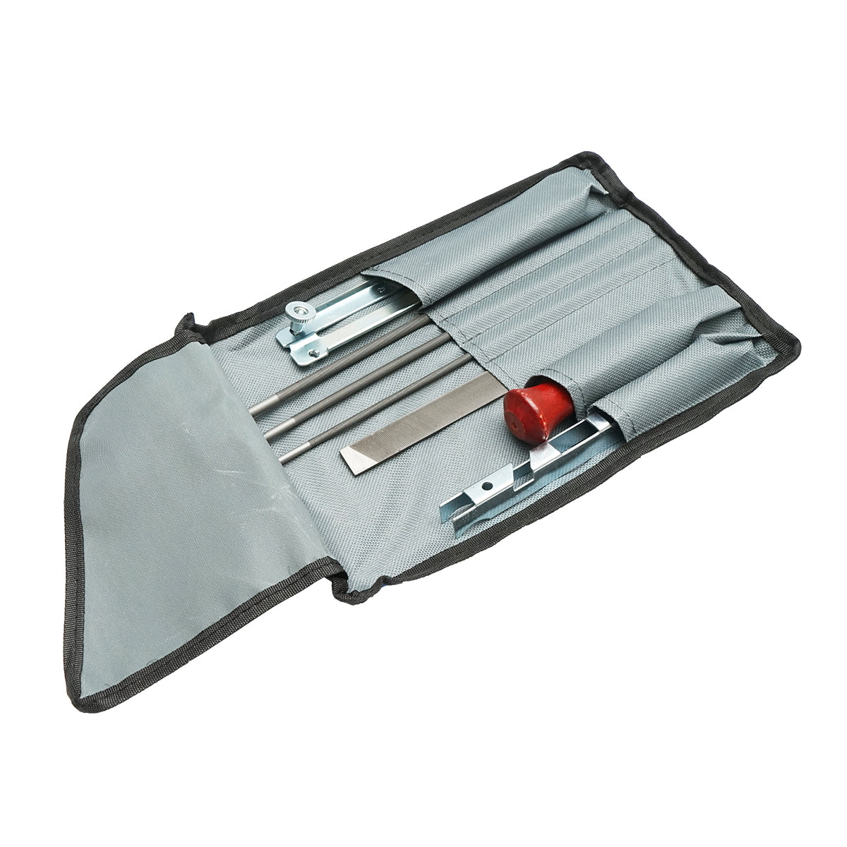 6 darabos láncélező szerszámkészlet, 3/8" osztású láncfűrészlánchoz