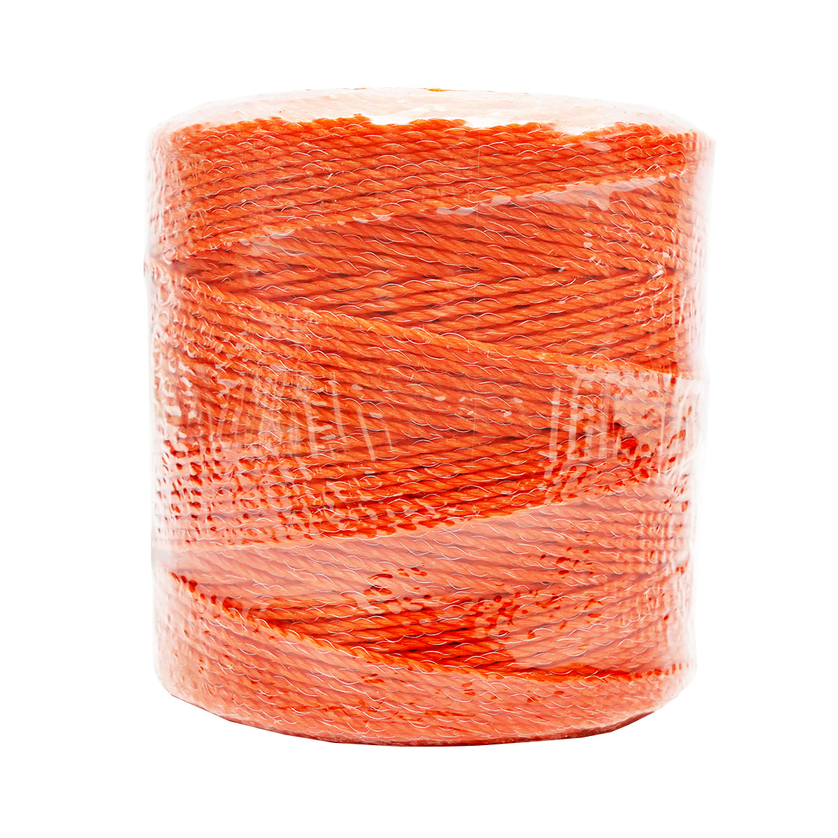 Elektromos kerítés dróttekercs, narancssárga, 2,5 mm átmérő, 3×0,15 mm rozsdamentes acél betéttel, ellenállás 7,4 Ohm/m, 500 m, Thor