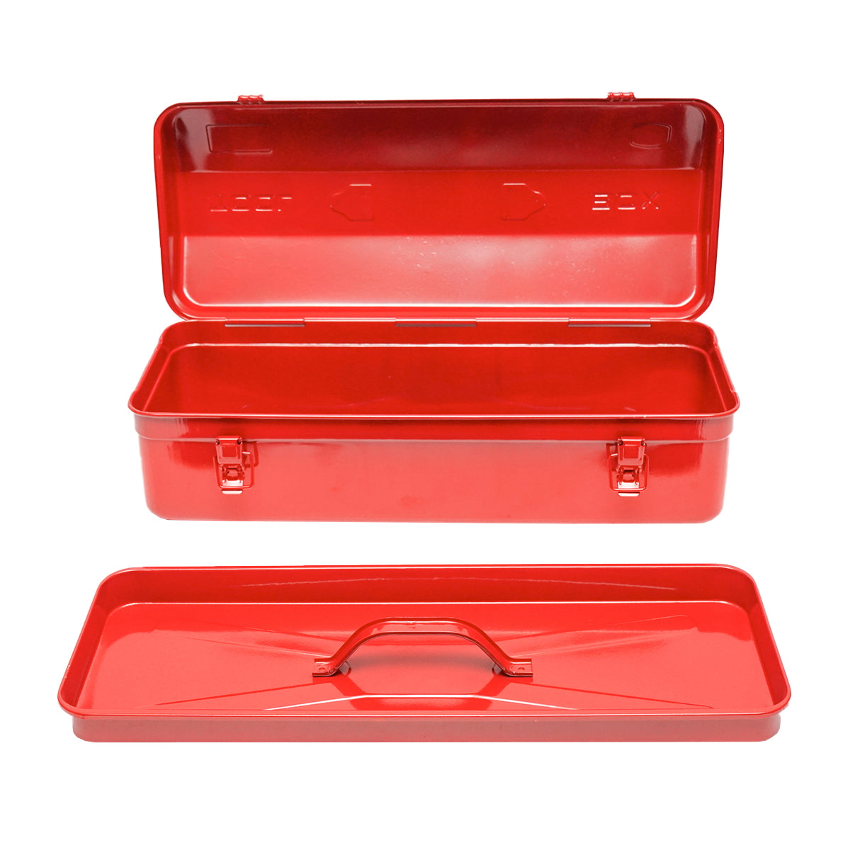 PIROS FÉM SZERSZÁMOSLÁDA 540X210X190MM BRECKNER GERMANY